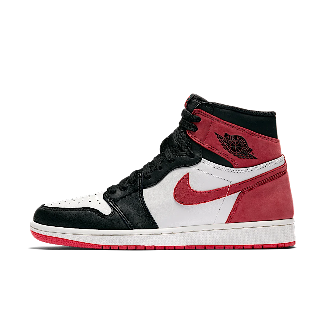 Air Jordan 1 Retro High Track Red, Summit White/Track Red-Black (555088-112)