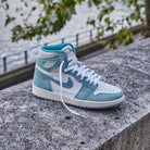 Air Jordan 1 Retro High Turbo Green, Turbo Green/Sail-White-Light Smoke Grey (555088-311 / 575441-311)