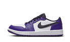 Air Jordan 1 Retro Low Golf Court Purple, White/Court Purple-University Red-Black (DD9315-105)