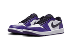 Air Jordan 1 Retro Low Golf Court Purple, White/Court Purple-University Red-Black (DD9315-105)