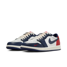 Air Jordan 1 Retro Low OG Howard University, White/Gym Red/Midnight Navy/Neutral Grey/Sail/Muslin (HQ2993-100)