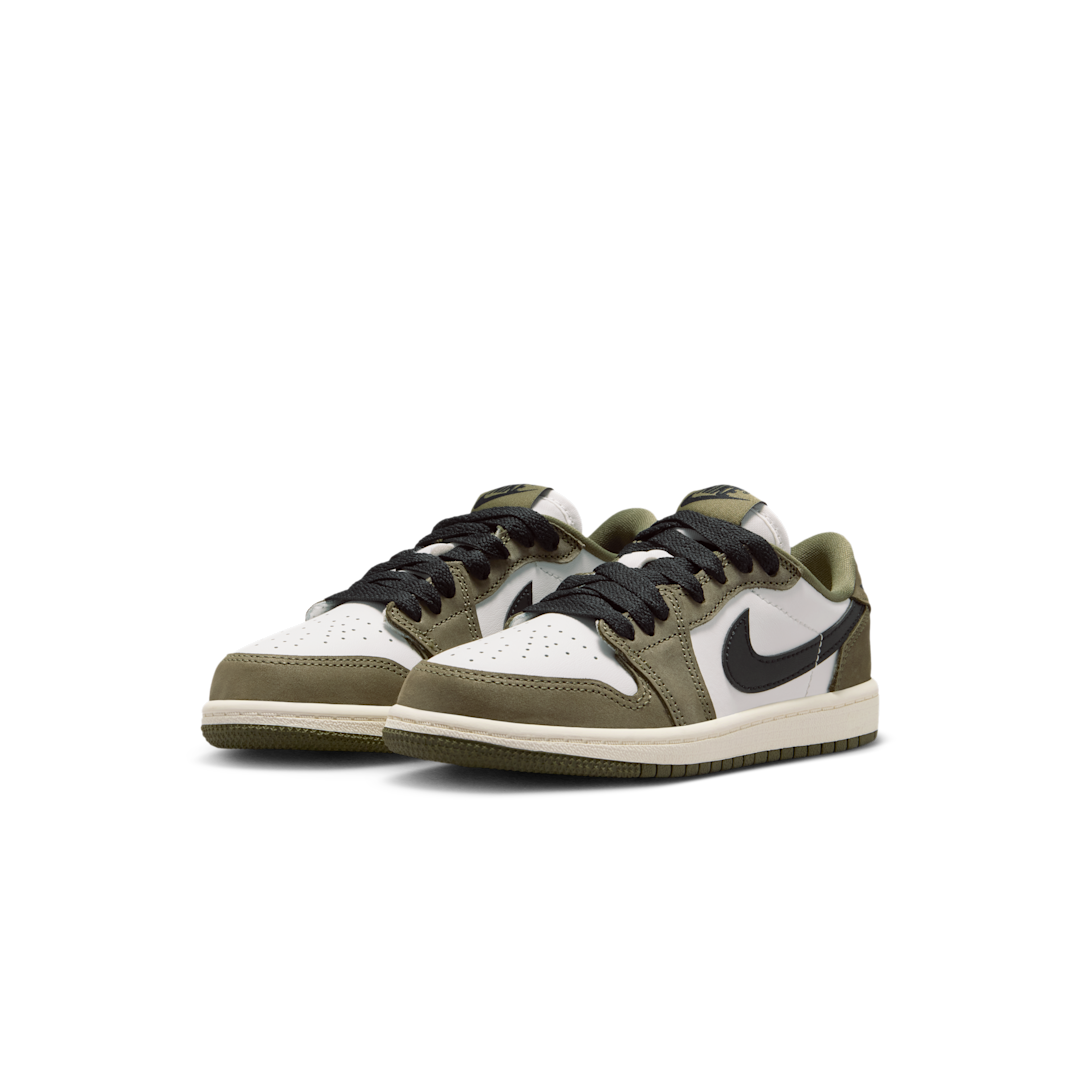 Air Jordan 1 Retro Low OG Medium Olive (PS)