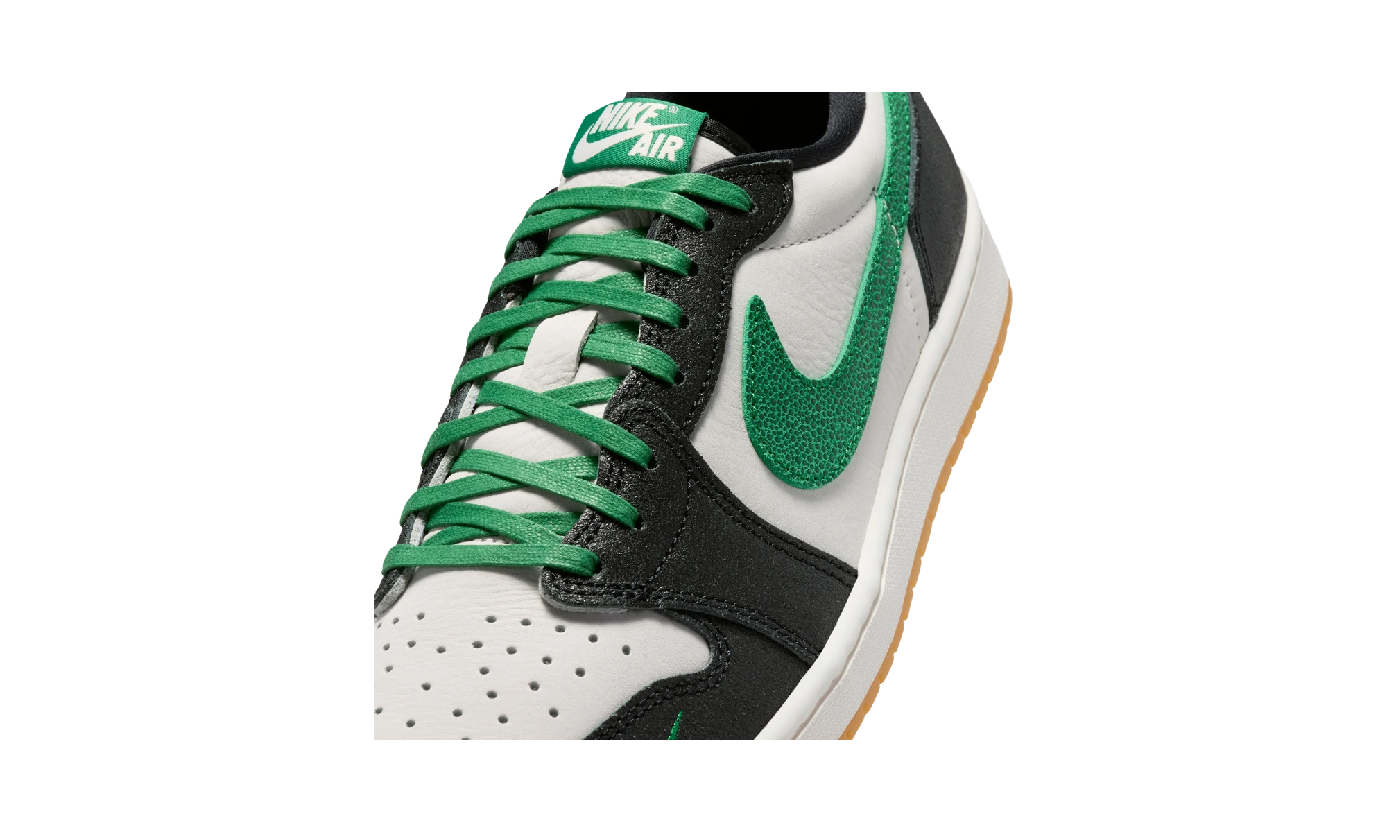 Air Jordan 1 Retro Low OG Phantom Pine Green