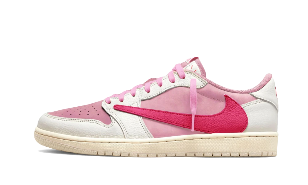 Air Jordan 1 Retro Low OG SP Travis Scott Sail Tropical Pink