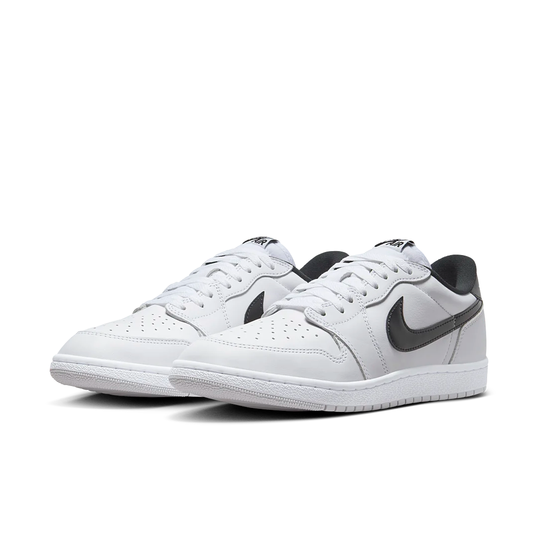 Air Jordan 1 Retro Low '85 Metallic Black, White/Black-Neutral Grey (FB9933-102)