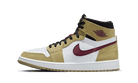 Air Jordan 1 Zoom CMFT Neutral Olive, Neutral Olive/Altitude Green/Cherrywood Red (CT0978-203)