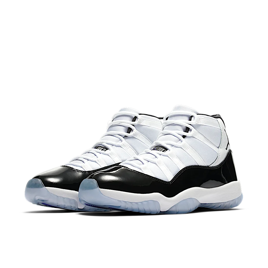 Air Jordan 11 Retro Concord (2018), White/Black-Concord (378037-100)