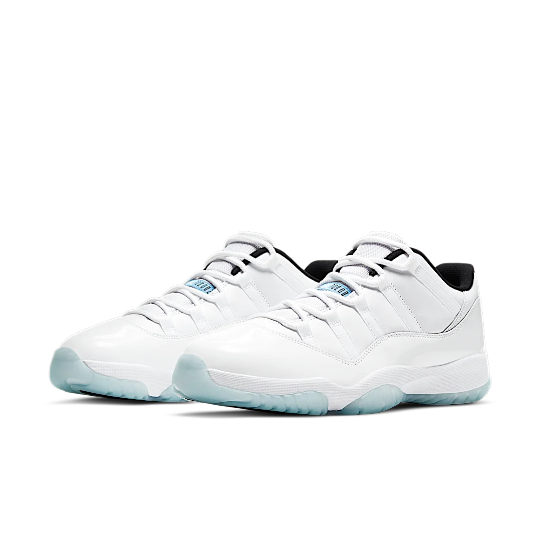 Air Jordan 11 Retro Low Legend Blue, White/White-Black-Legend Blue (AV2187-117)