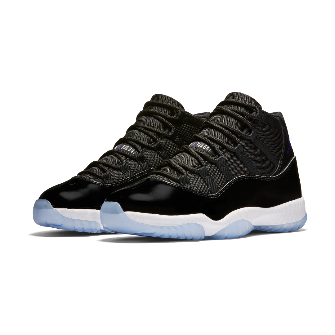Air Jordan 11 Retro Space Jam (2016), Black/Dark Concord-White (378037-003)