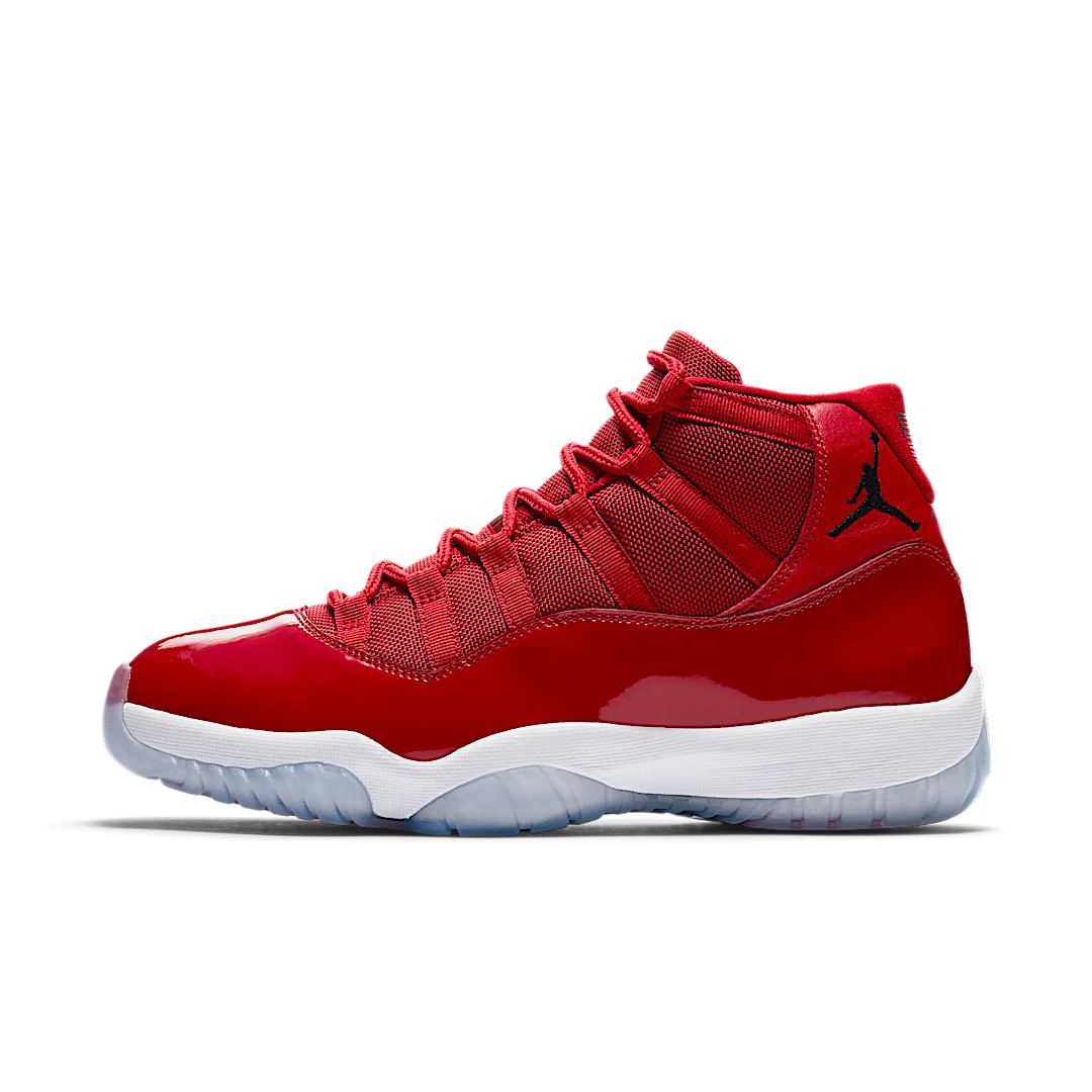 Air Jordan 11 Retro Win Like 96, Gym Red/Black-White (378037-623)