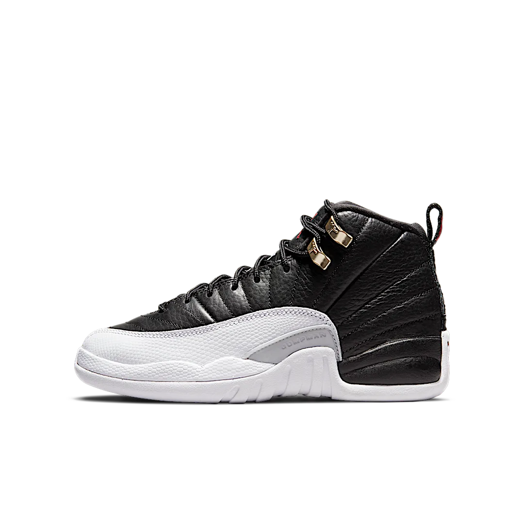 Air Jordan 12 Retro Playoffs (2022), Black/Varsity Red-White (153265-006)