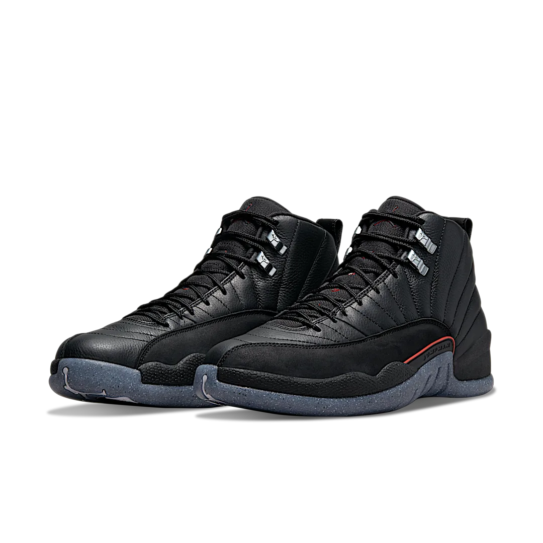 Air Jordan 12 Retro Utility, Black/Black-Bright Crimson-White (DC1062-006)