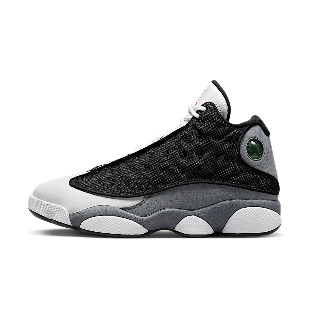 Air Jordan 13 Retro Black Flint, Black/University Red/Flint Grey/White (DJ5982-060)
