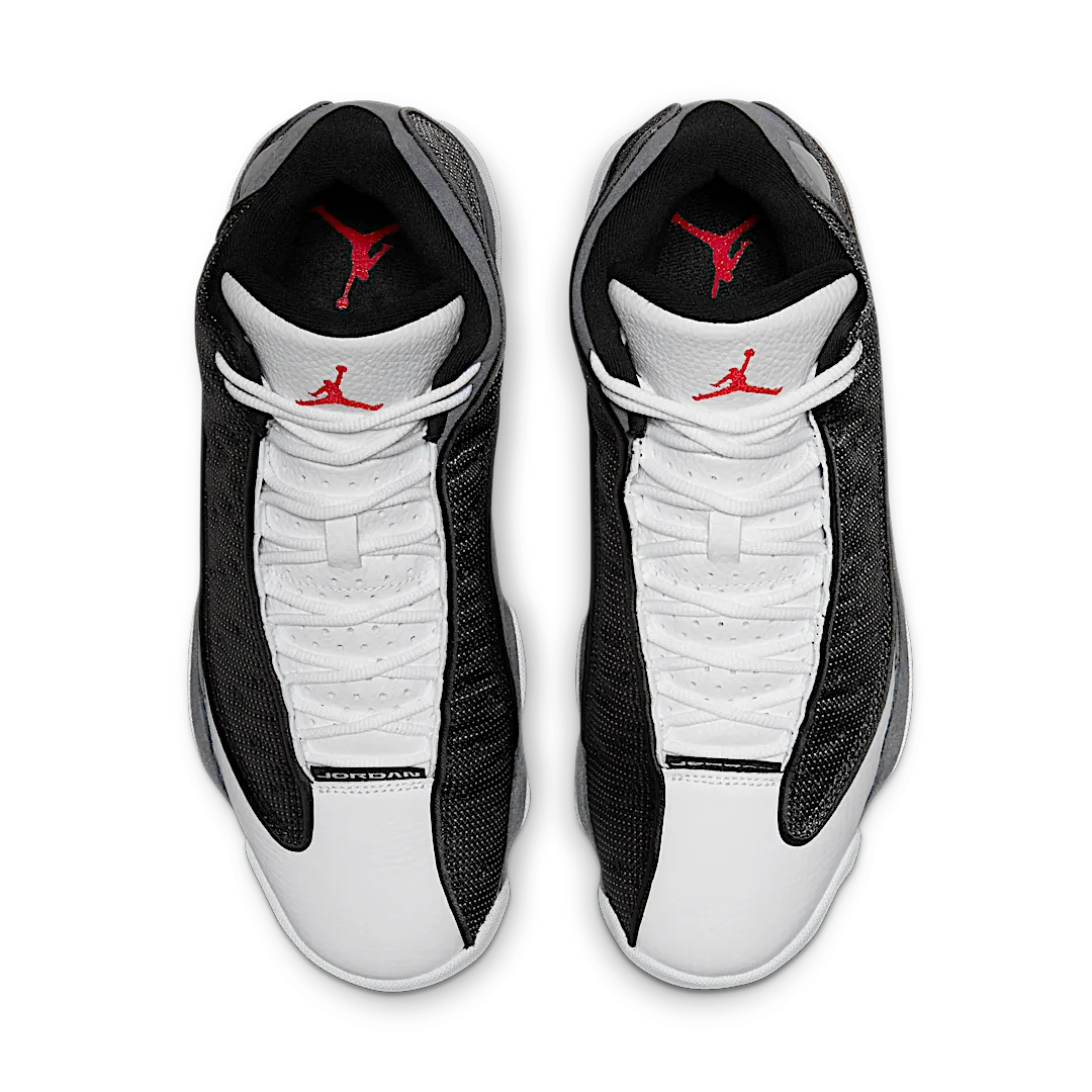 Air Jordan 13 Retro Black Flint, Black/University Red/Flint Grey/White (DJ5982-060)