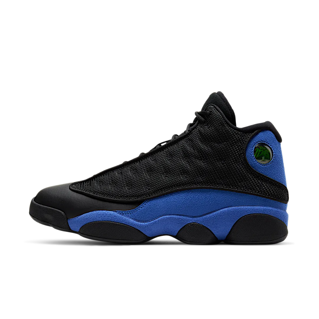 Air Jordan 13 Retro Black Hyper Royal, Black/Black-White-Hyper Royal (414571-040)