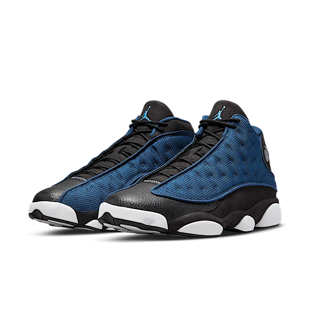 Air Jordan 13 Retro Brave Blue, Navy/Black/White/University Blue (DJ5982-400)