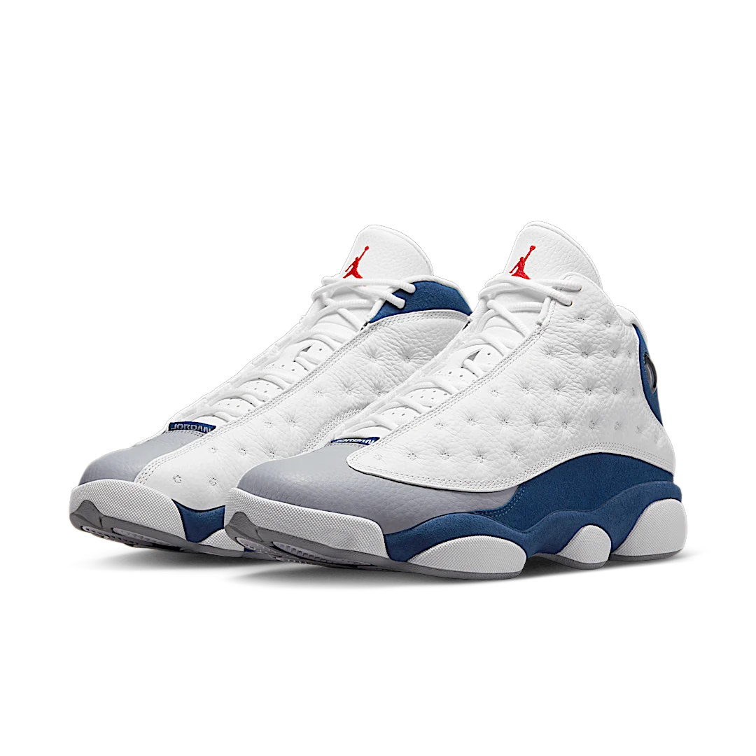 Air Jordan 13 Retro French Blue, White/French Blue/Light Steel Grey/Fire Red (414571-164)