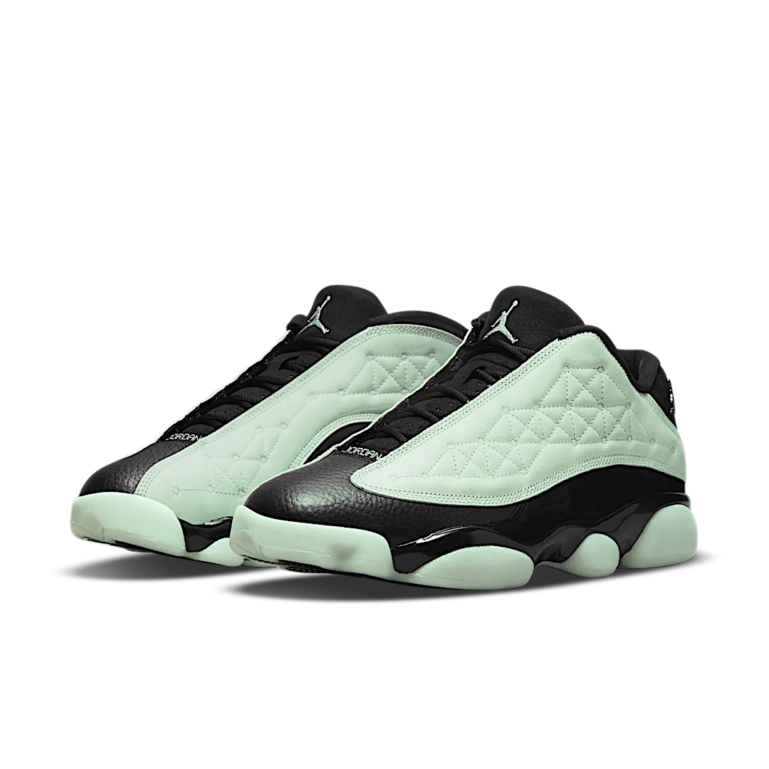 Air Jordan 13 Retro Low Singles' Day (2021), Barley Green/Black (DM0803-300)