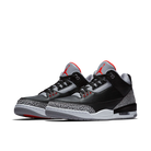 Air Jordan 3 Retro Black Cement (2018), Black/Fire Red-Cement Grey-White (854262-001)