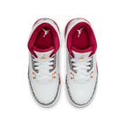 Air Jordan 3 Retro Cardinal, White/Light Curry/Cardinal Red/Cement Grey (398614-126)