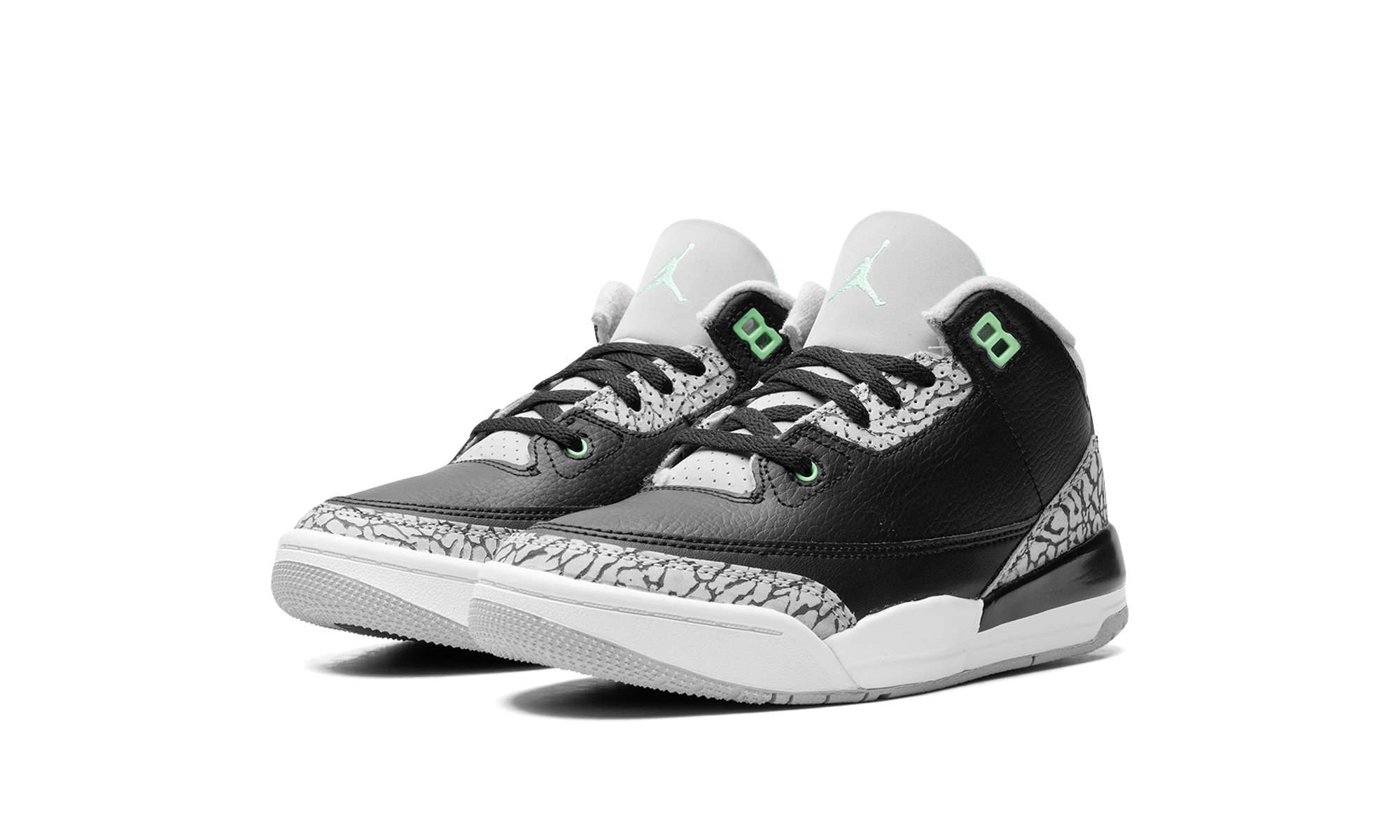Air Jordan 3 Retro Green Glow (PS)