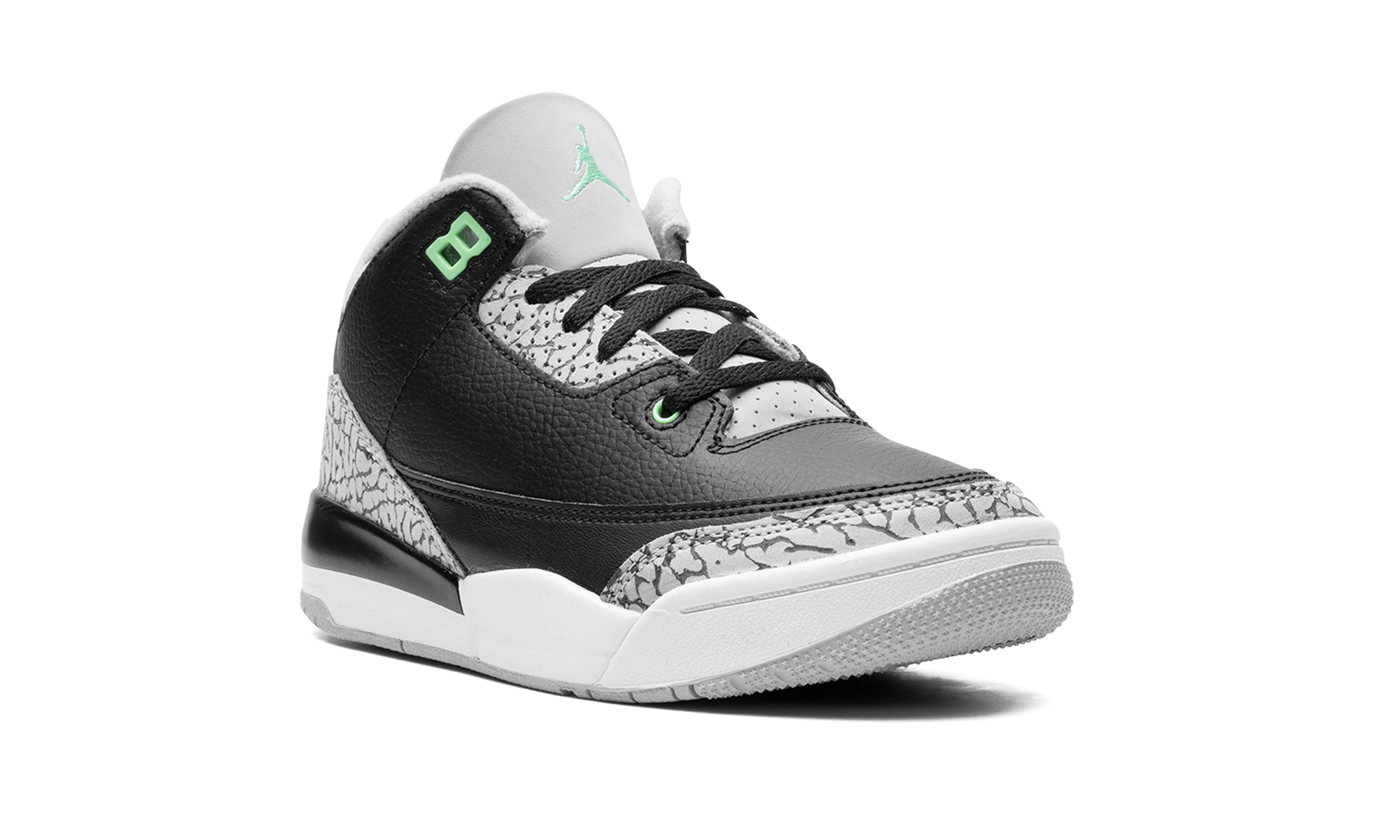 Air Jordan 3 Retro Green Glow (PS)