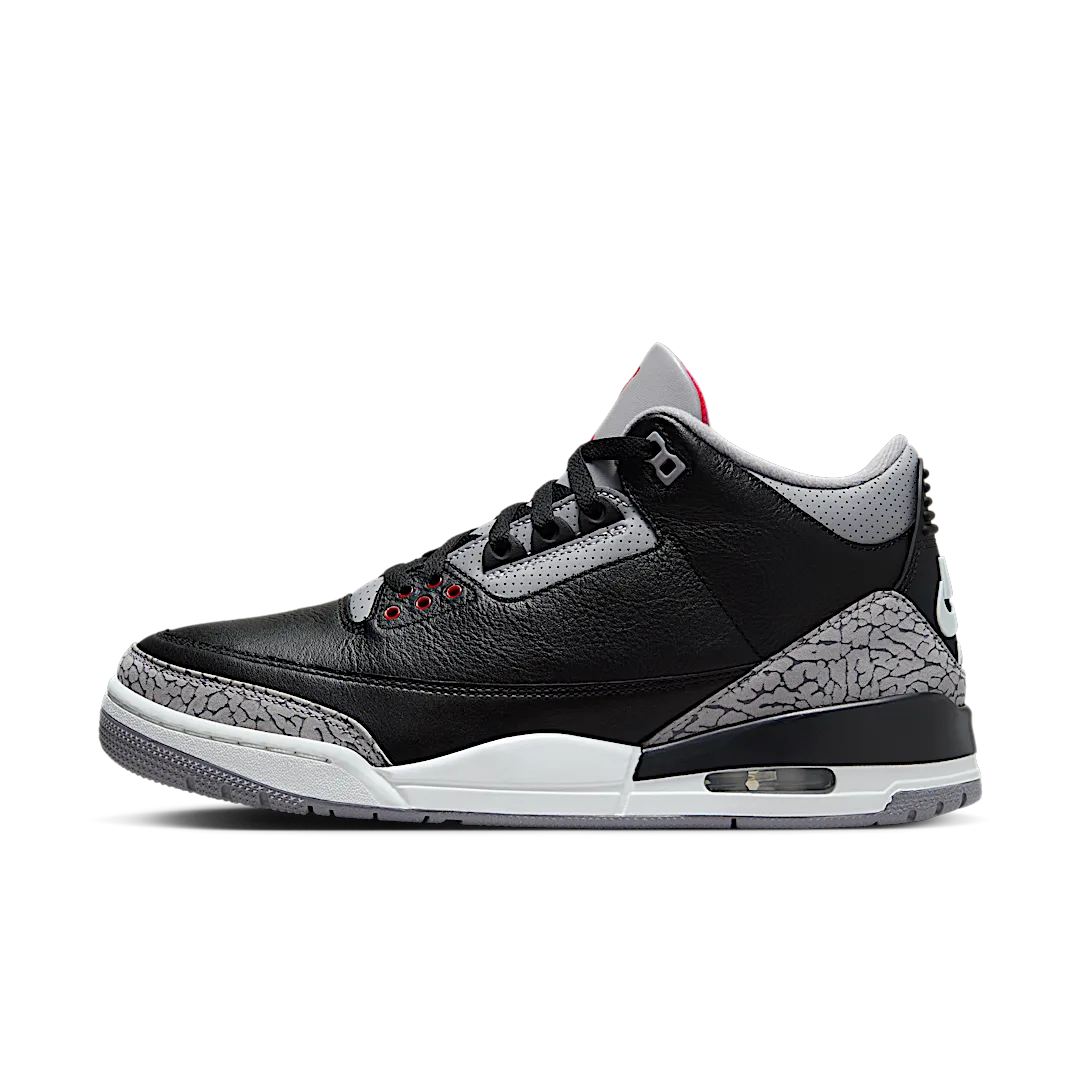 Air Jordan 3 Retro OG Black Cement (2024), Black/Fire Red/Cement Grey/Sail (DN3707-010)