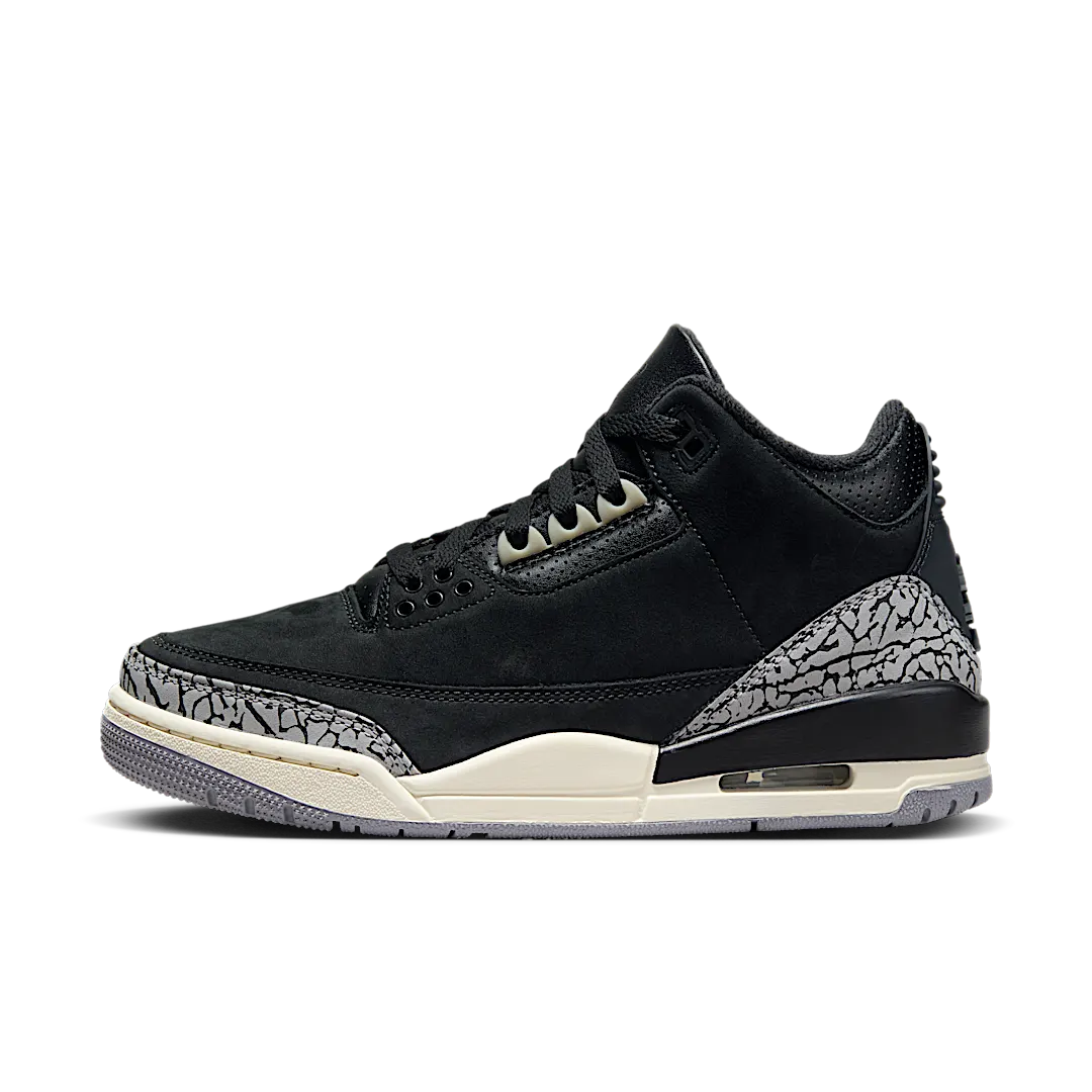 Air Jordan 3 Retro Off Noir, Off Noir/Black/Coconut Milk/Cement Grey (CK9246-001)