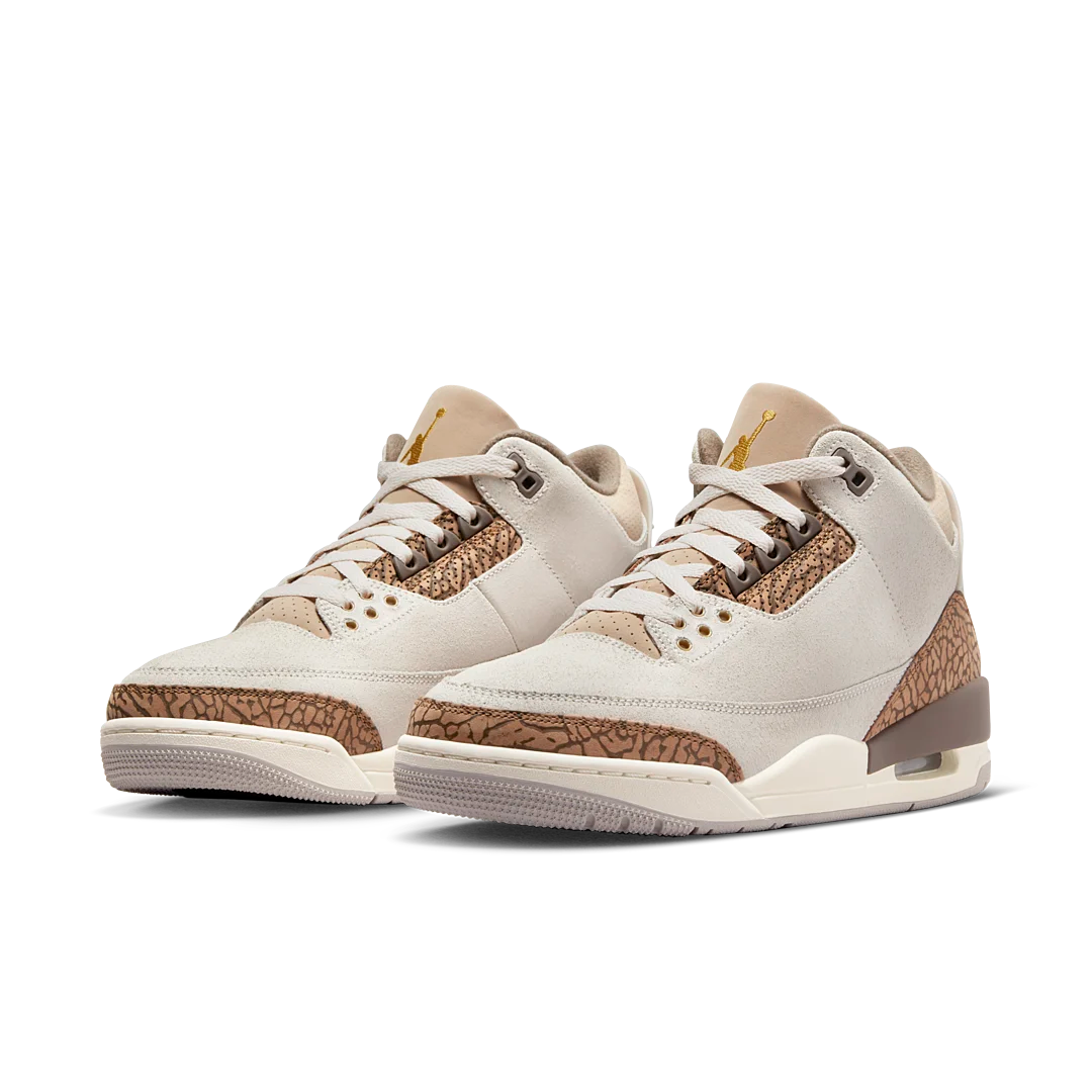 Air Jordan 3 Retro Palomino, Light Orewood Brown/Metallic Gold/Light British Tan/Palomino (CT8532-102)