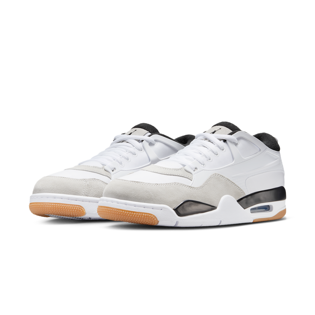 Air Jordan 4 RM Military Black, White/Black/Grey/Gum (FQ7939-110)