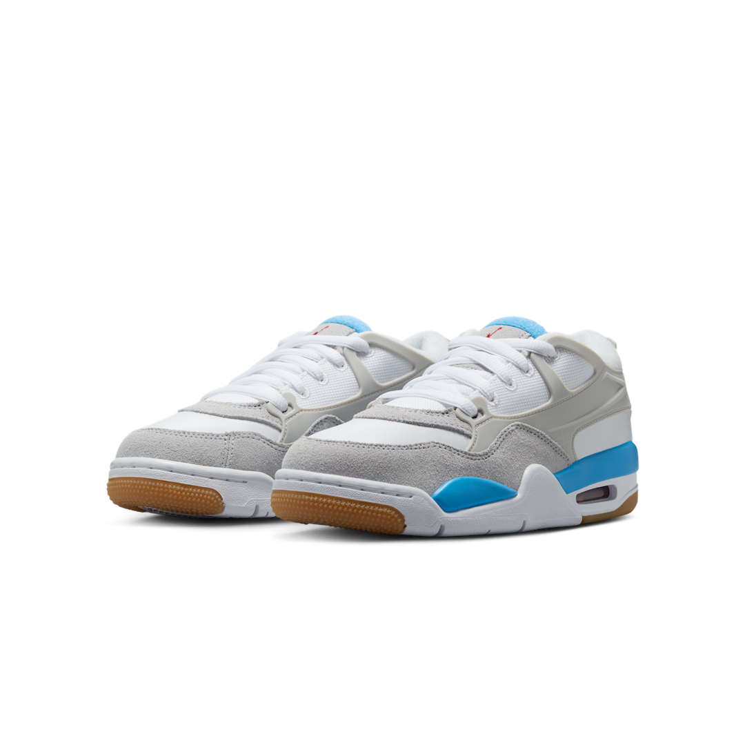 Air Jordan 4 RM White Legend Blue, White/White/Neutral Grey (FQ7938-104)