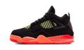 Air Jordan 4 Retro Black Infrared Barely Volt (PS)