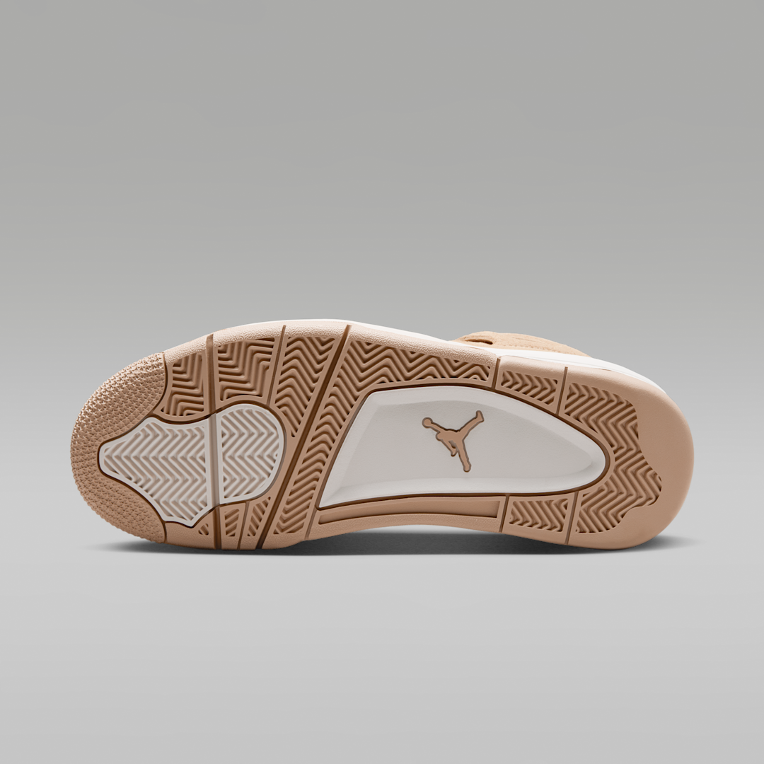 Air Jordan 4 Retro Cozy Girl, Hemp/Light Orewood Brown (HV0823-200)