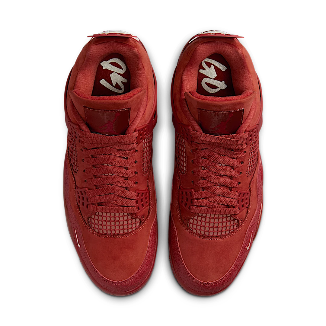 Air Jordan 4 Retro OG SP Nigel Sylvester Brick by Brick, Firewood Orange/Sail-Cinnabar (HF4340-800)