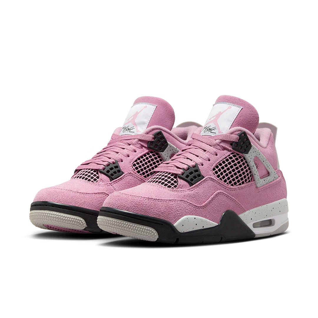 Air Jordan 4 Retro Orchid, Orchid/Neutral Grey-Black-White (AQ9129-501)