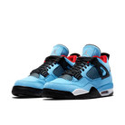 Air Jordan 4 Retro Travis Scott Cactus Jack, University Blue/Black-Varsity Red (308497-406)