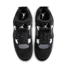 Air Jordan 4 Retro White Thunder, Black/White/Black (FQ8138-001 / FQ8213-001)