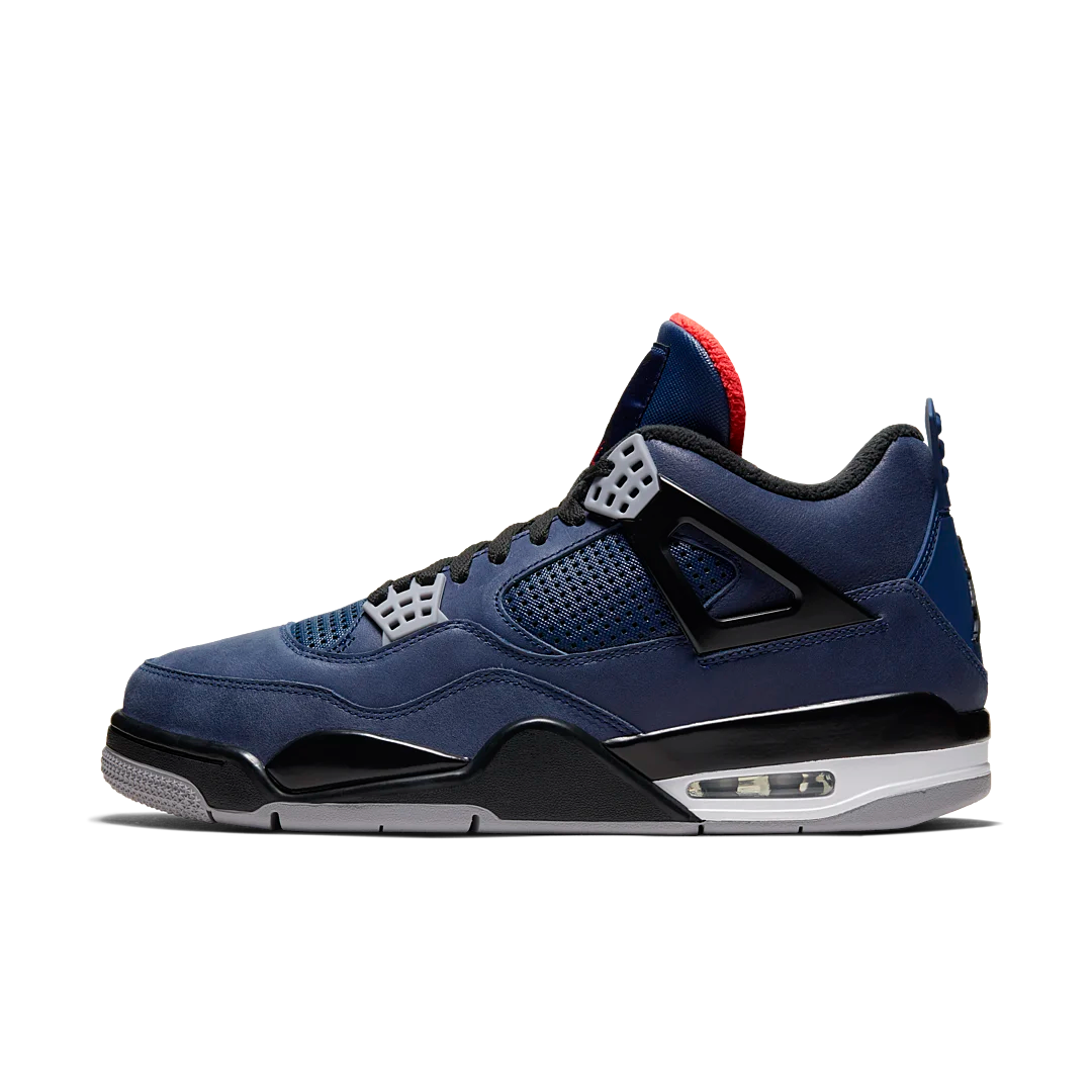 Air Jordan 4 Retro Winterized Loyal Blue, Loyal Blue/White-Habanero Red-Black (CQ9597-401)