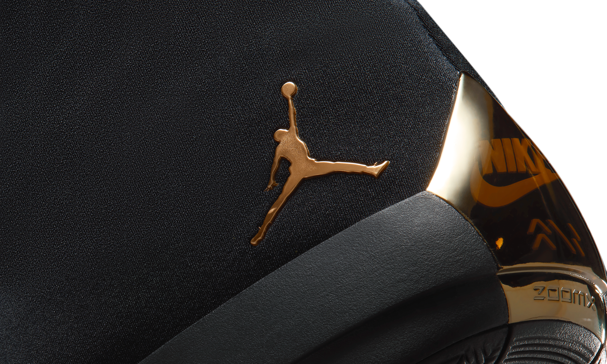 Air Jordan 40-28 Black Metallic Gold