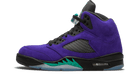 Air Jordan 5 Retro Alternate Grape, Grape Ice/New Emerald-Black (136027-500)