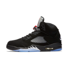 Air Jordan 5 Retro Black Metallic (2016), Black/Fire Red-Metallic Silver-White (845035-003)