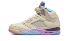 Air Jordan 5 Retro DJ Khaled We The Best Sail, Sail/Washed Yellow-Violet Star (DV4982-175)