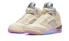 Air Jordan 5 Retro DJ Khaled We The Best Sail, Sail/Washed Yellow-Violet Star (DV4982-175)