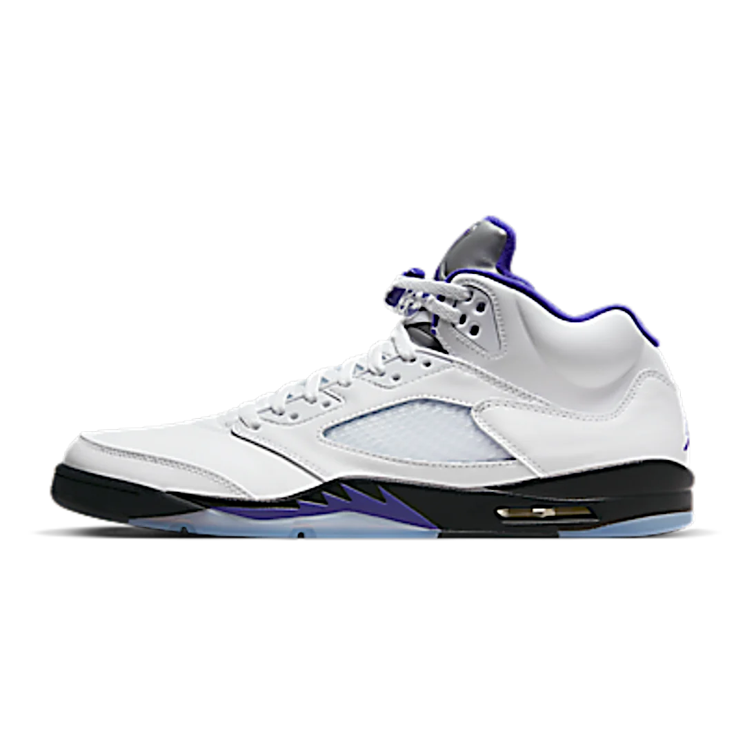 Air Jordan 5 Retro Dark Concord, White/Dark Concord-Black (DD0587-141 / 440888-141)