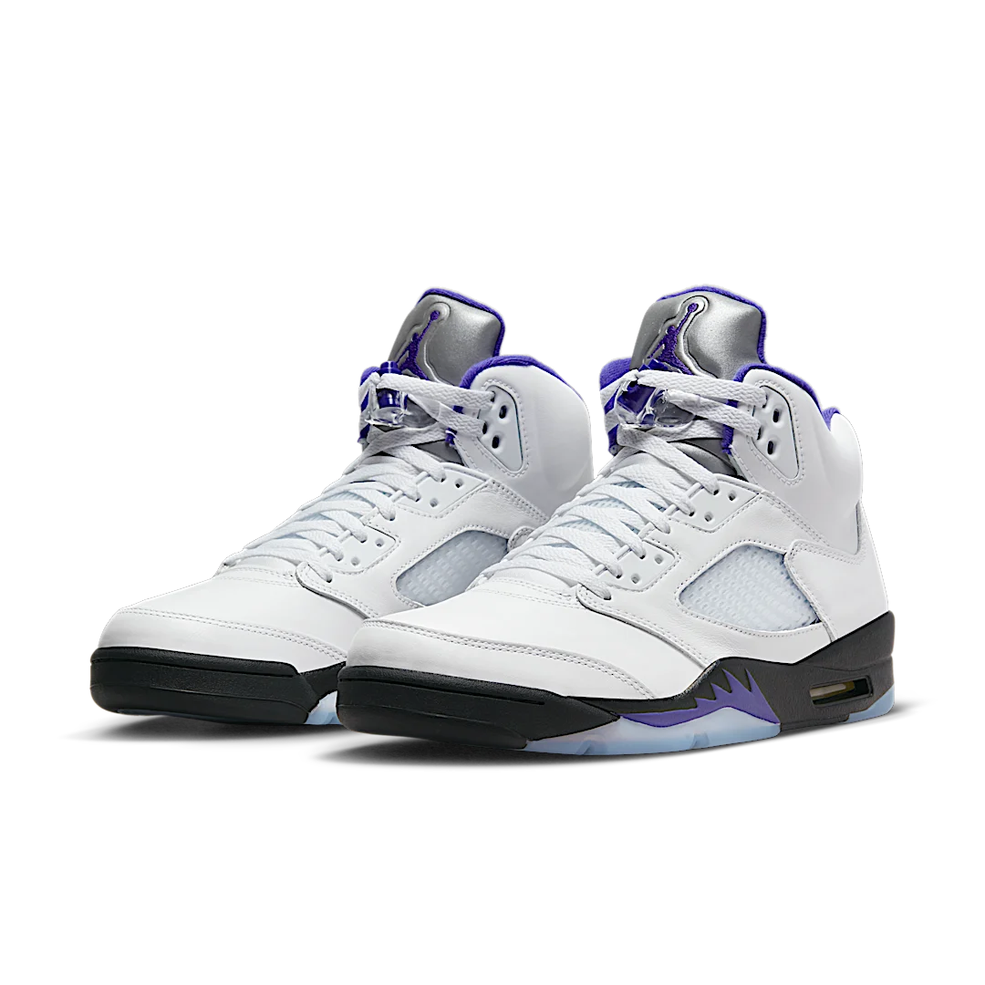 Air Jordan 5 Retro Dark Concord, White/Dark Concord-Black (DD0587-141 / 440888-141)