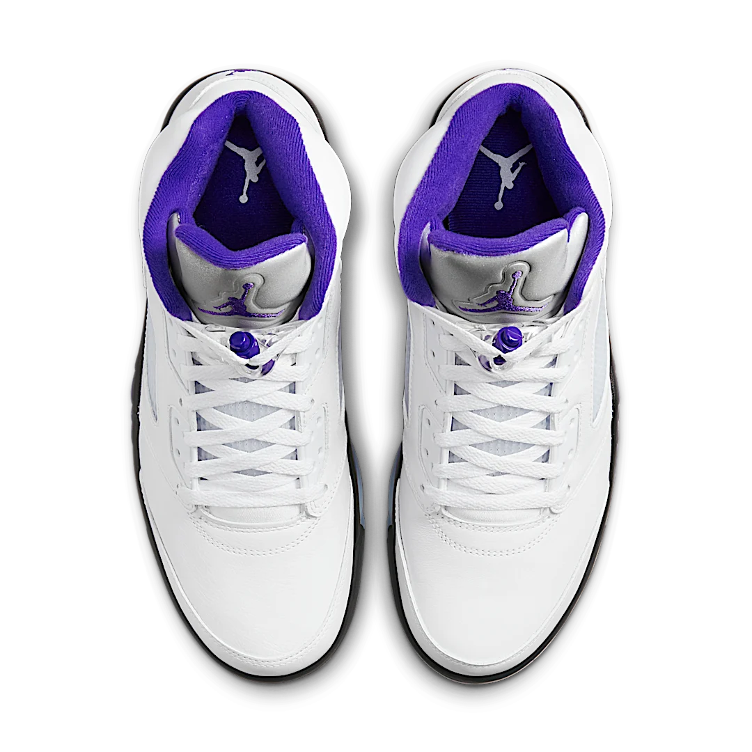 Air Jordan 5 Retro Dark Concord, White/Dark Concord-Black (DD0587-141 / 440888-141)