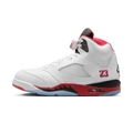 Air Jordan 5 Retro Fire Red Black Tongue (2025)