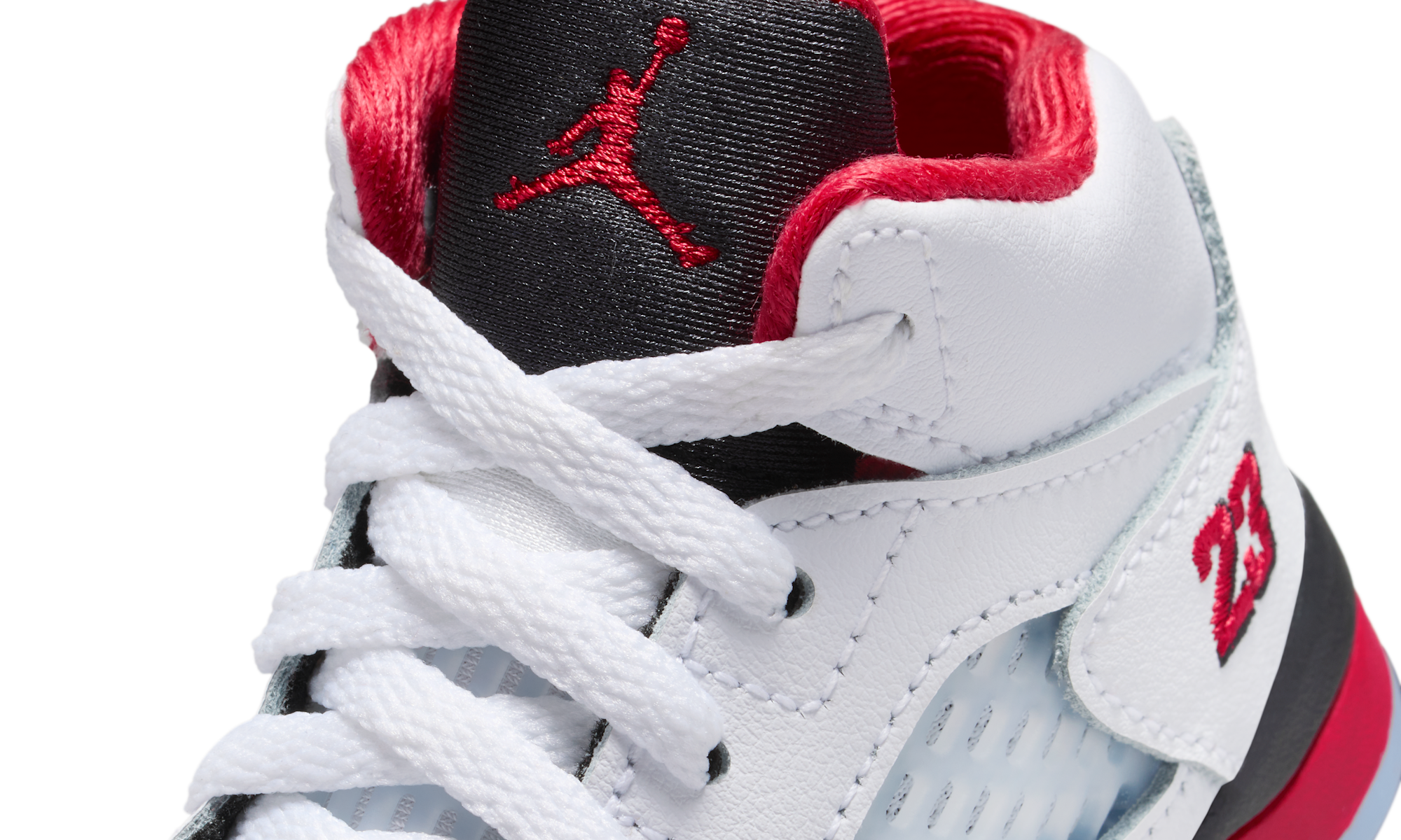 Air Jordan 5 Retro Fire Red Black Tongue (2025) (TD)