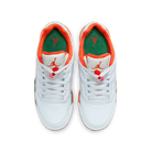 Air Jordan 5 Retro Low Miami Hurricanes, Football Grey/Brilliant Orange-Pine Green (FQ1293-018)