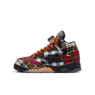 Air Jordan 5 Retro Plaid, Black/Total Orange/Dark Obsidian (FD4814-008)